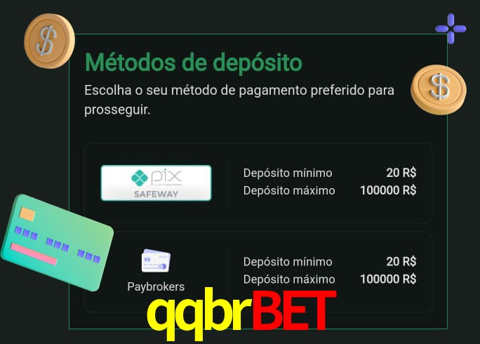 O cassino qqbrbet oferece uma grande variedade de métodos de pagamento