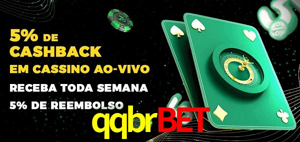 Promoções do cassino ao Vivo qqbrbet